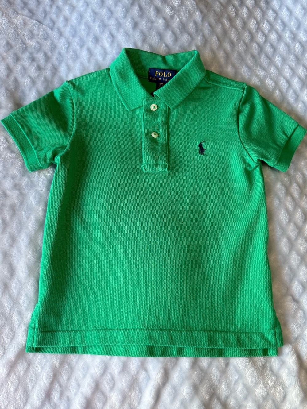 NWOT Polo by Ralph Lauren Boys Cotton Mesh Polo 2T